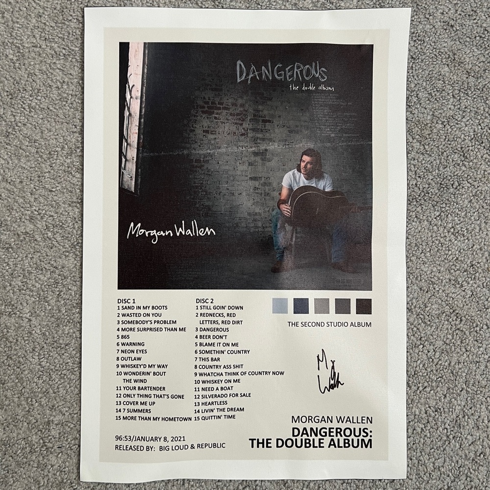 morgan wallen poster